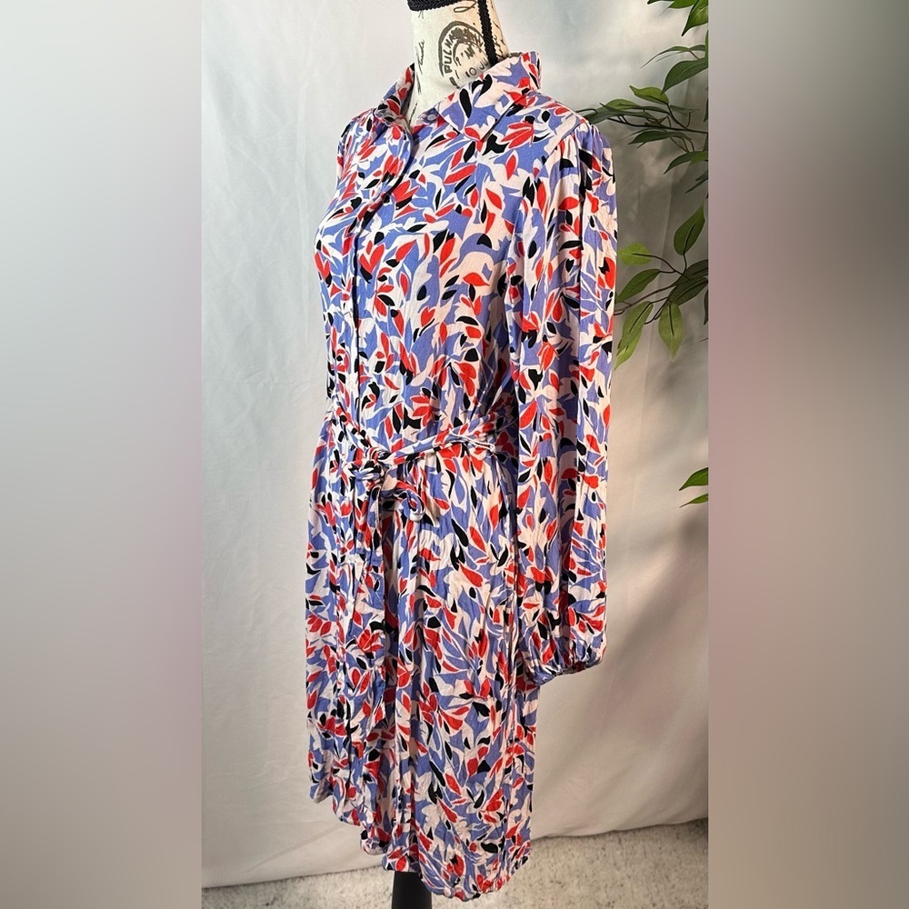 Colorful Patterned Midi Dress 🌷 - Picture 8 of 16